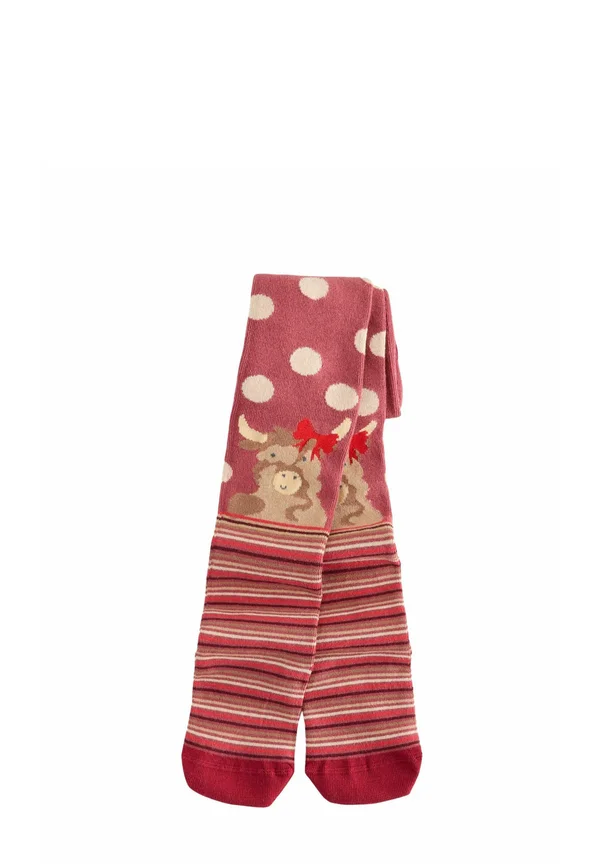 RICH HAMISH THE HIGHLAND COW CHARACTER - Strumpfhose - plum red