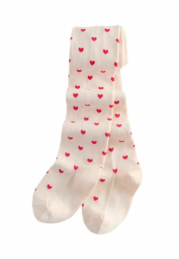 RICH HEART  - Strumpfhose - cream red