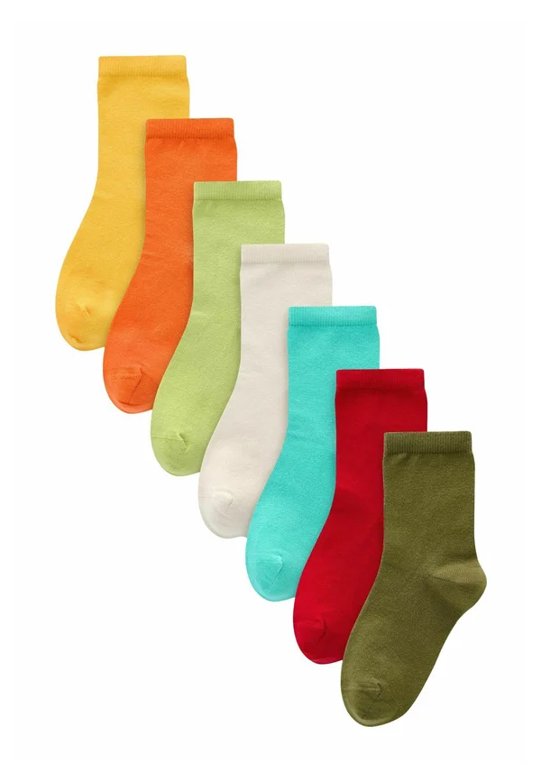 RICH PLAIN 7 PACK REGULAR FIT - Socken - red orange yellow green blue