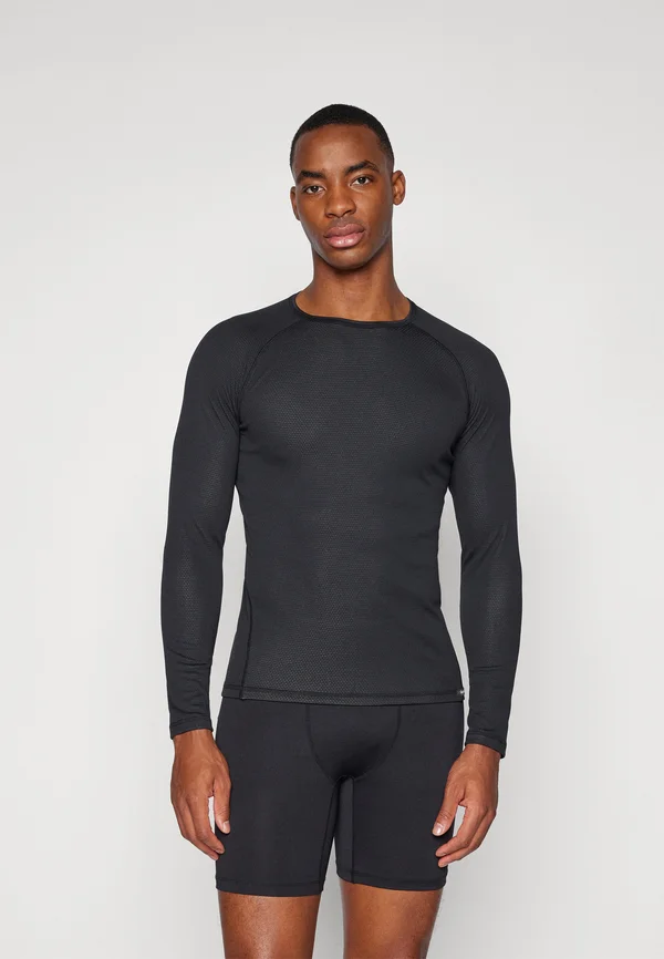 RIDE THERMAL LONG SLEEVE BASE LAYER - Langarmshirt - black