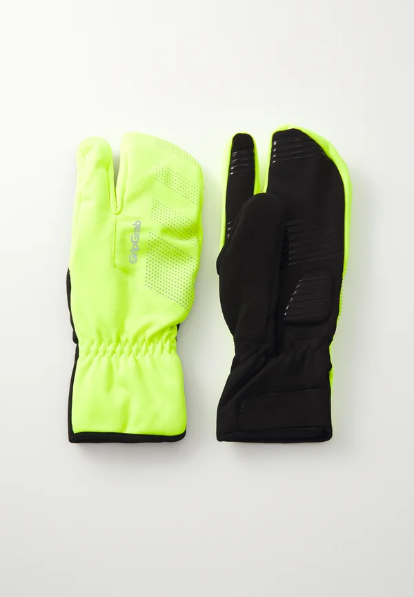 RIDE WINDPROOF DEEP WINTER LOBSTER GLOVES UNISEX - Fäustling - yellow