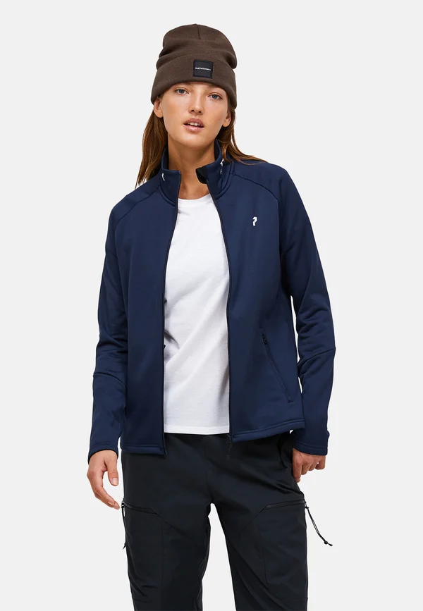 RIDER ESSENTIALS ZIP - Fleecejacke - dunkelblau