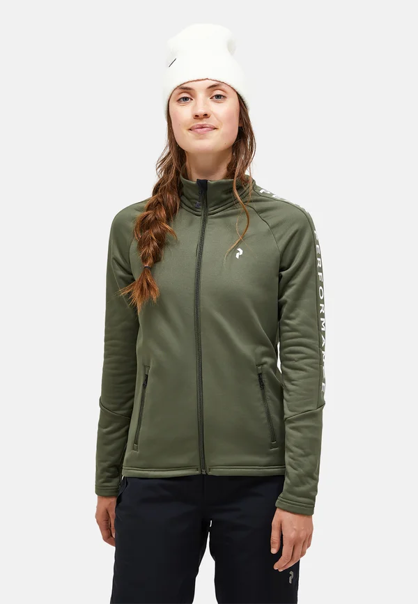 RIDER - Fleecejacke - olive