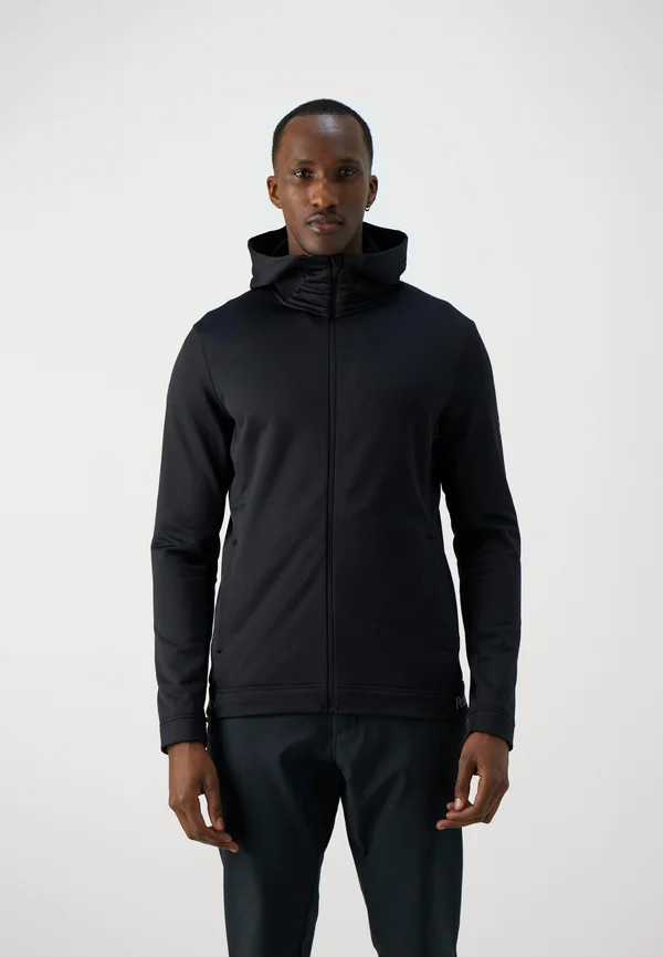 RIDER TECH ZIP HOOD - Sweatjacke - black
