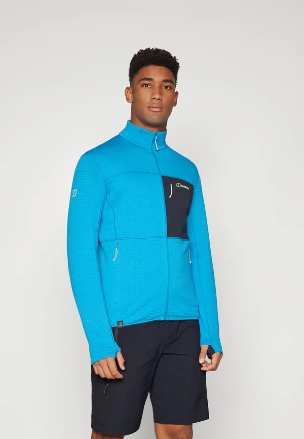 RIDGE HIKER  - Sweatjacke - mountain blue/jet black