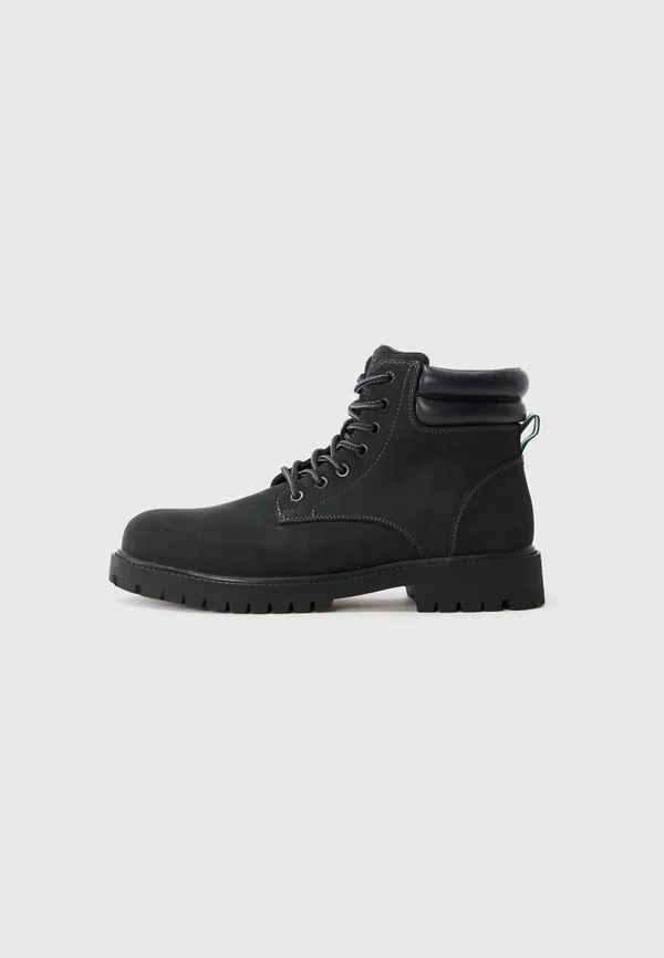 RIDGE - Schnürstiefelette - black