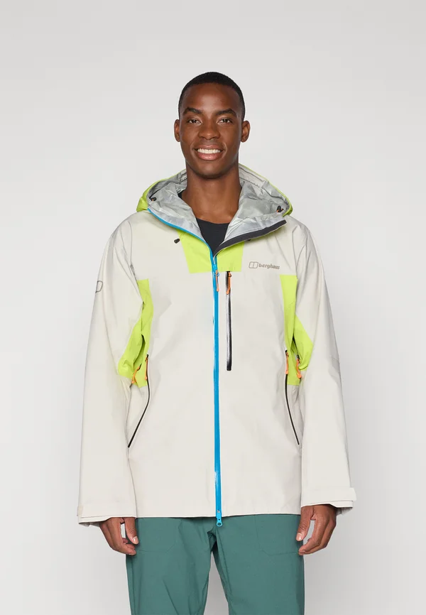 RIDGE SEEKER - Regenjacke / wasserabweisende Jacke - stone/spark