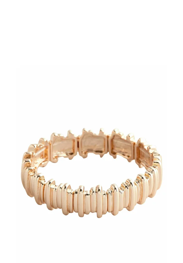 RIDGED STRETCH - Armband - gold tone