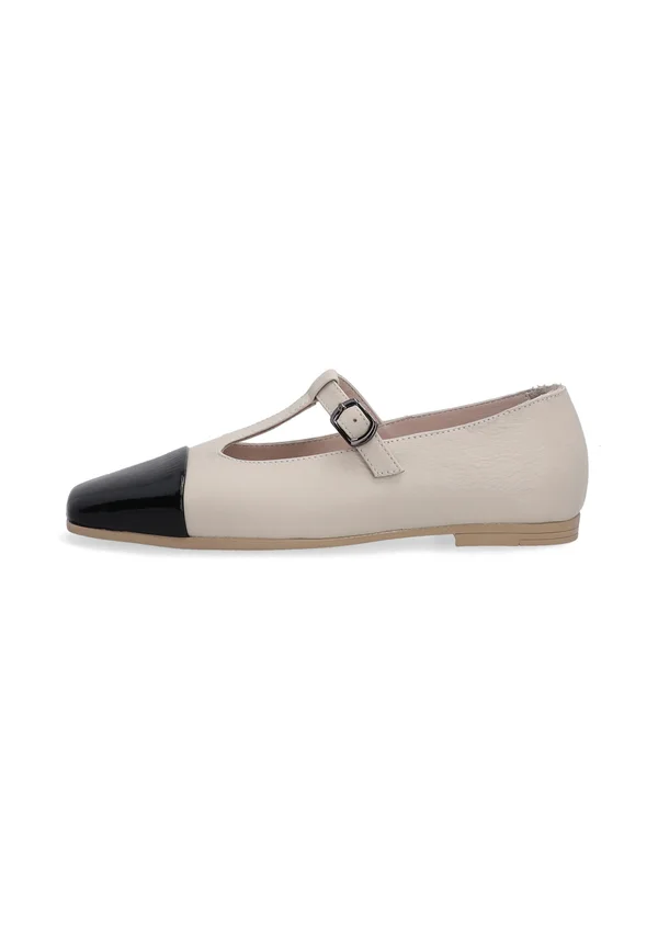 Riemchenballerina - beige