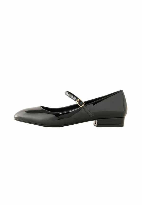 Riemchenballerina - black