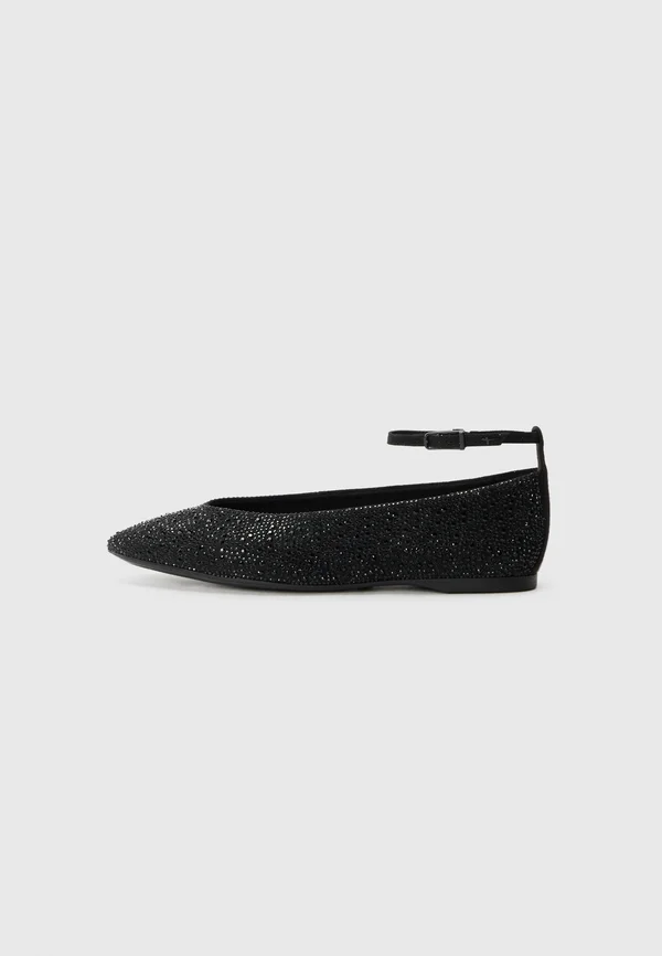 Riemchenballerina - black