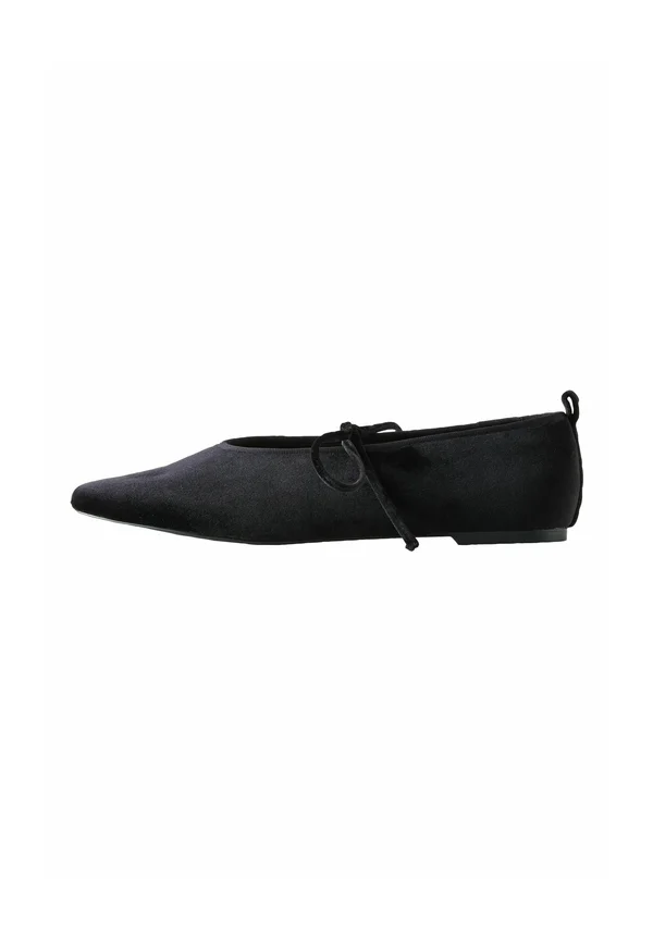 Riemchenballerina - black