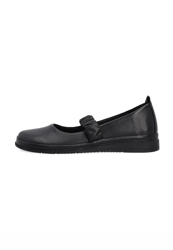 Riemchenballerina - black
