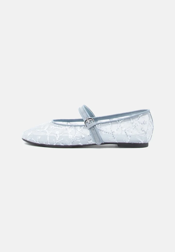 Riemchenballerina - light blue