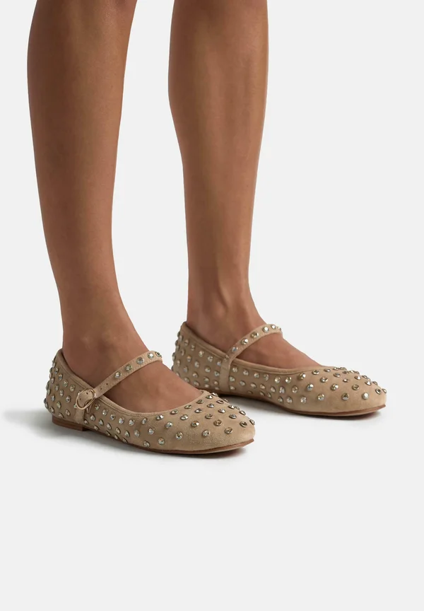 Riemchenballerina - marrón claro