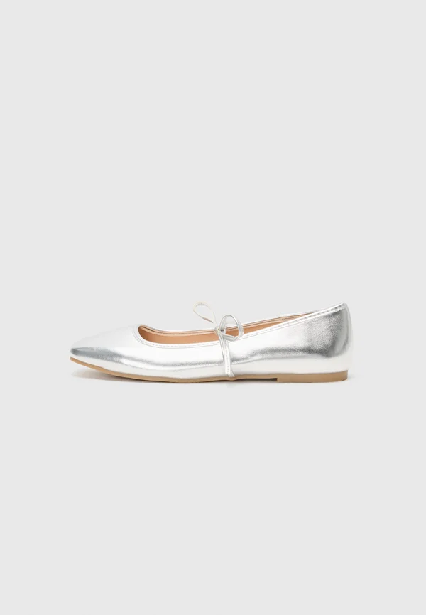 Riemchenballerina - silver