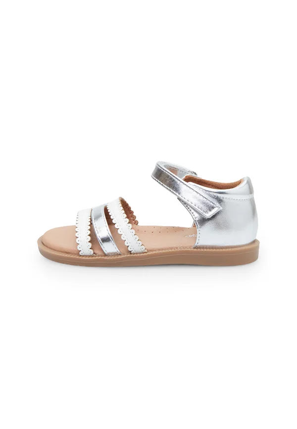 Riemensandalette - argento