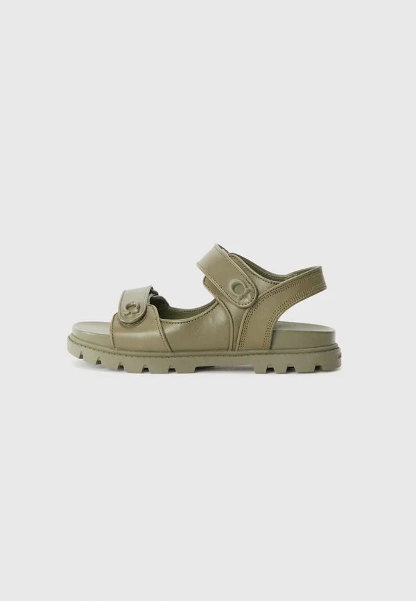 Riemensandalette - army green
