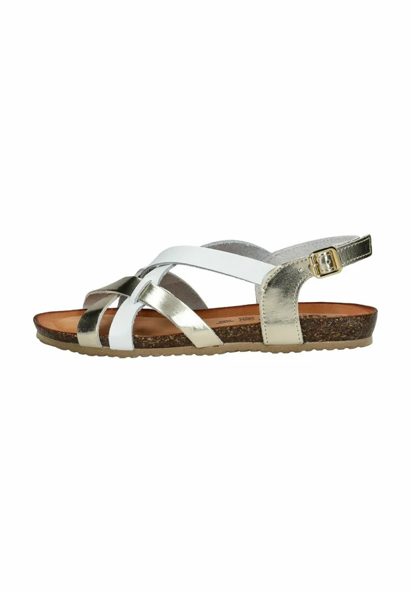 Riemensandalette - bianco platino