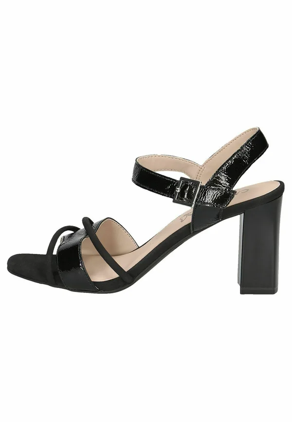 Riemensandalette - black comb