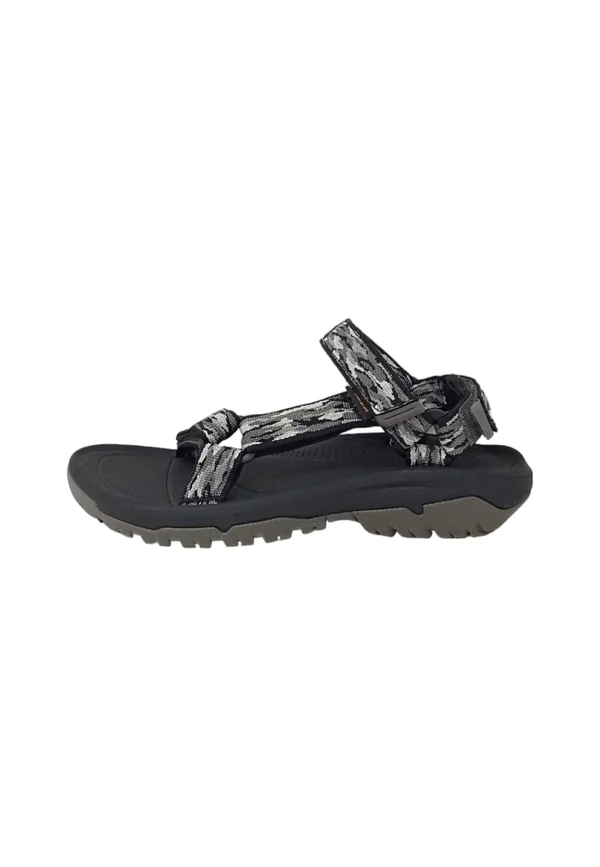 Riemensandalette - black denim