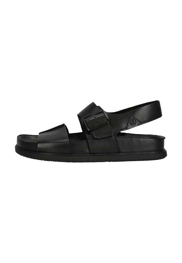 Riemensandalette - black leather