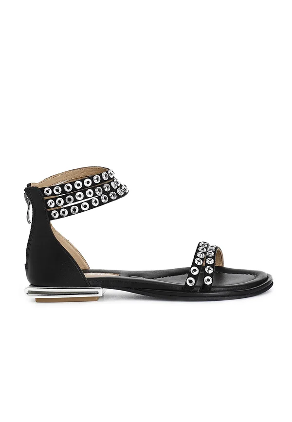 Riemensandalette - black