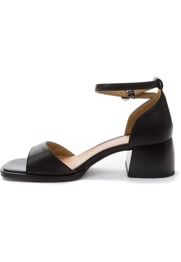 Riemensandalette - black