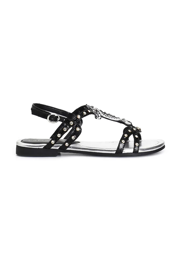 Riemensandalette - black