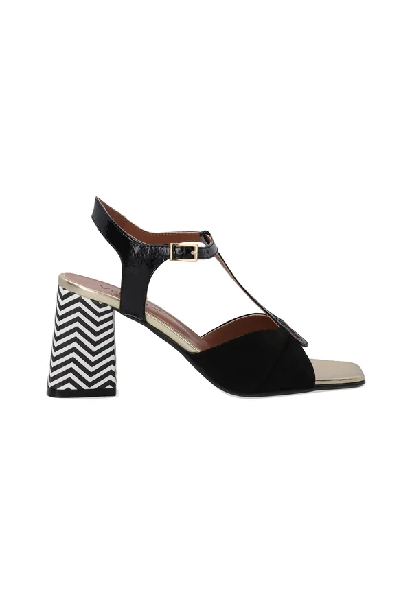 Riemensandalette - black