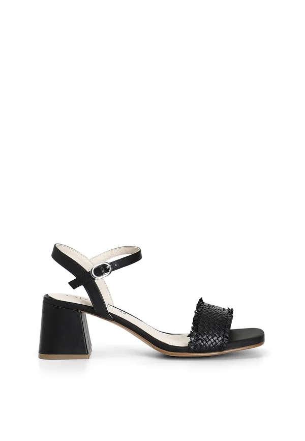 Riemensandalette - black