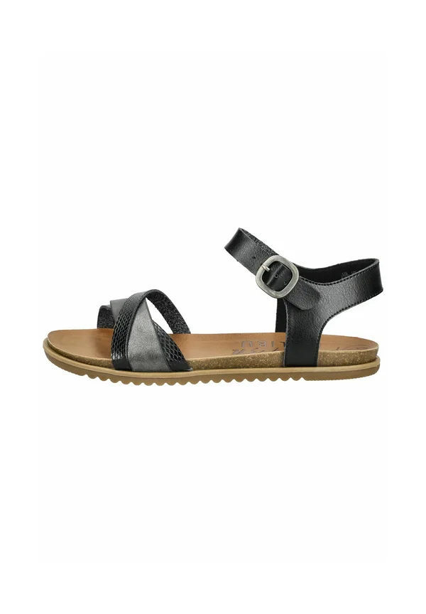 Riemensandalette - black