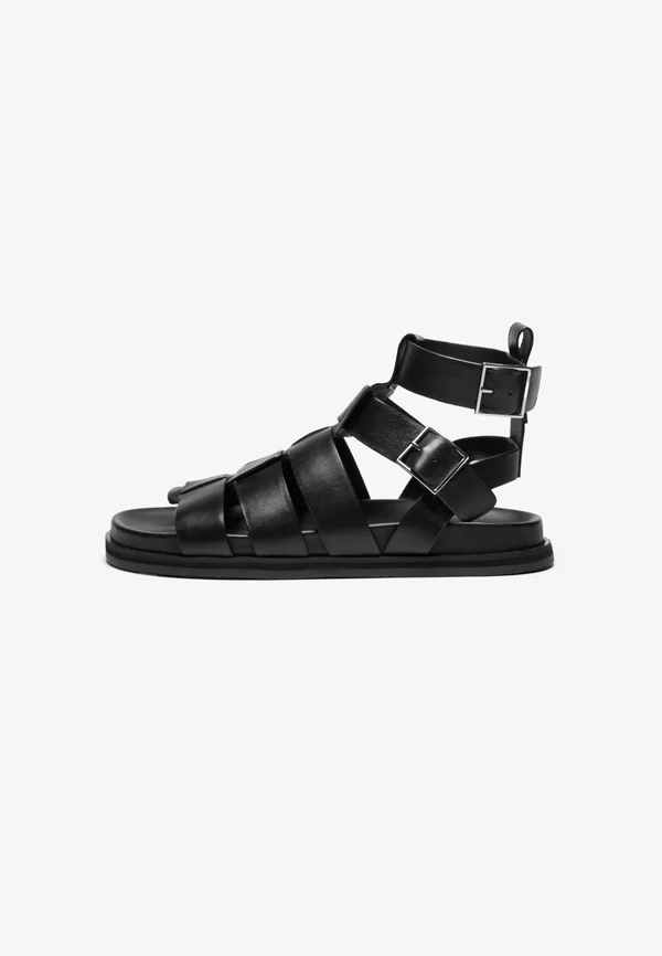 Riemensandalette - black