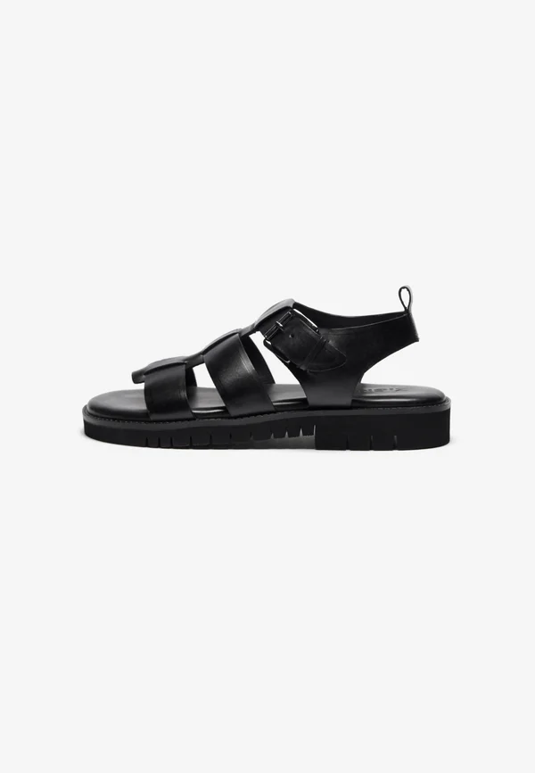 Riemensandalette - black