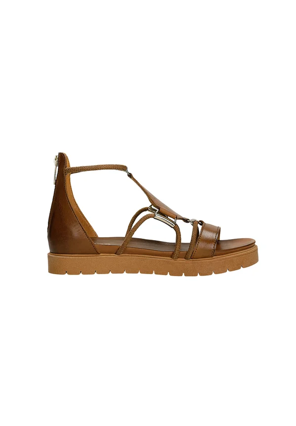 Riemensandalette - brown