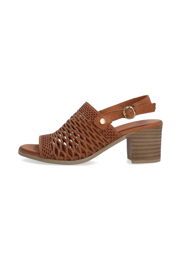 Riemensandalette - brown
