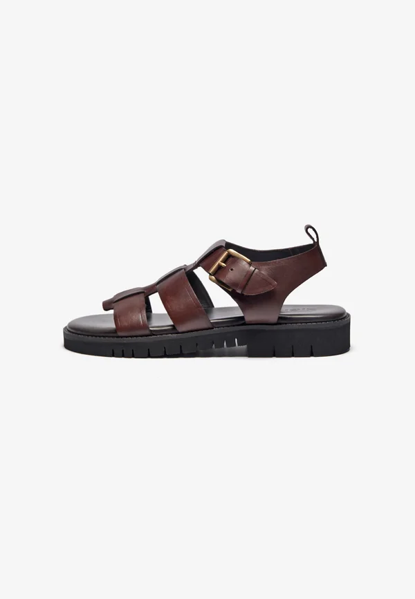 Riemensandalette - brown