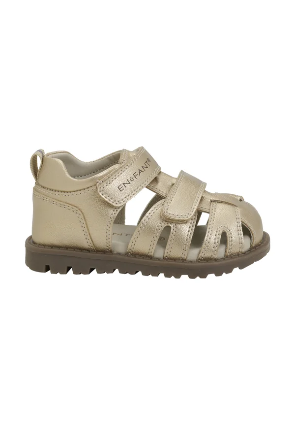 Riemensandalette - champagne beige