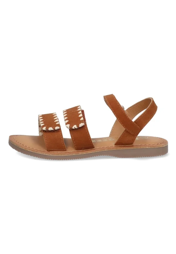 Riemensandalette - cognac