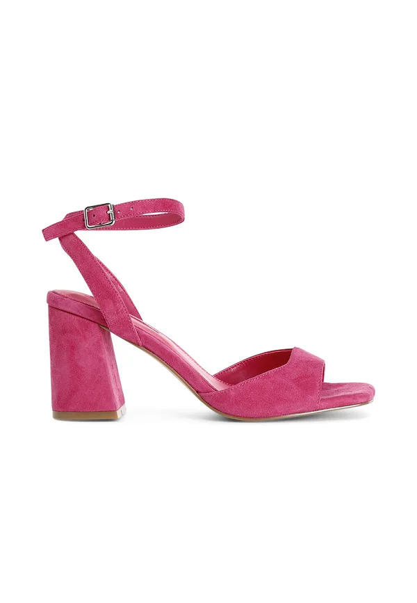 Riemensandalette - fuchsia