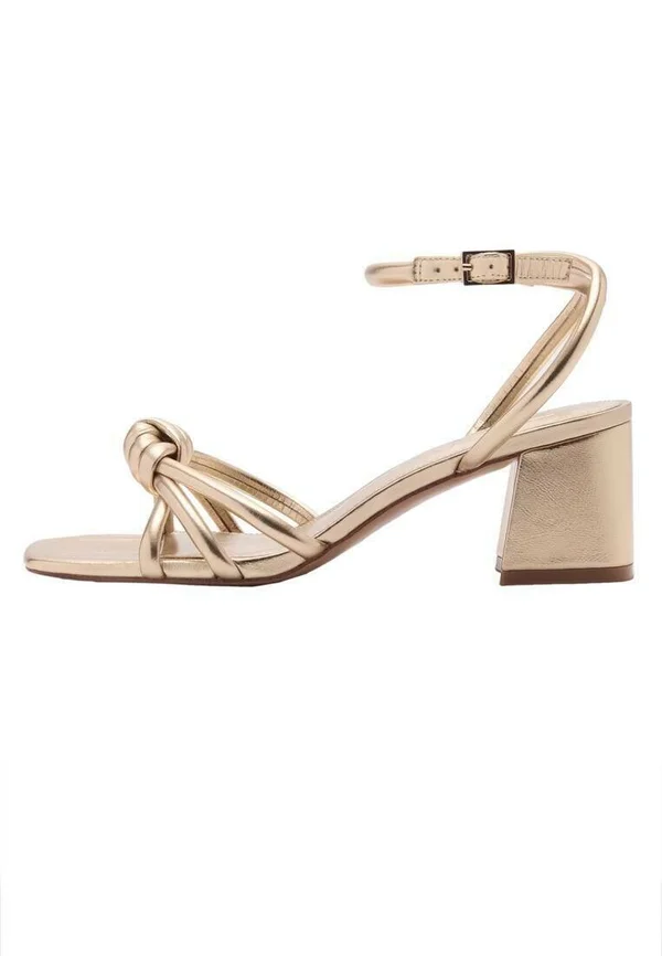 Riemensandalette - gold-coloured