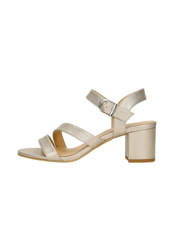 Riemensandalette - gold coloured