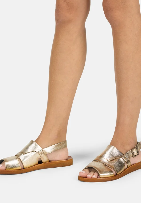 Riemensandalette - gold