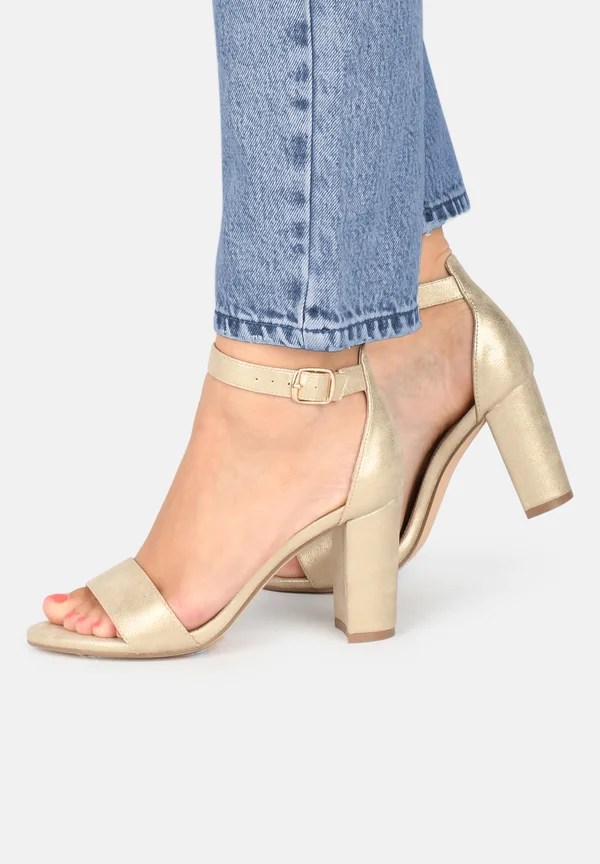 Riemensandalette - gold