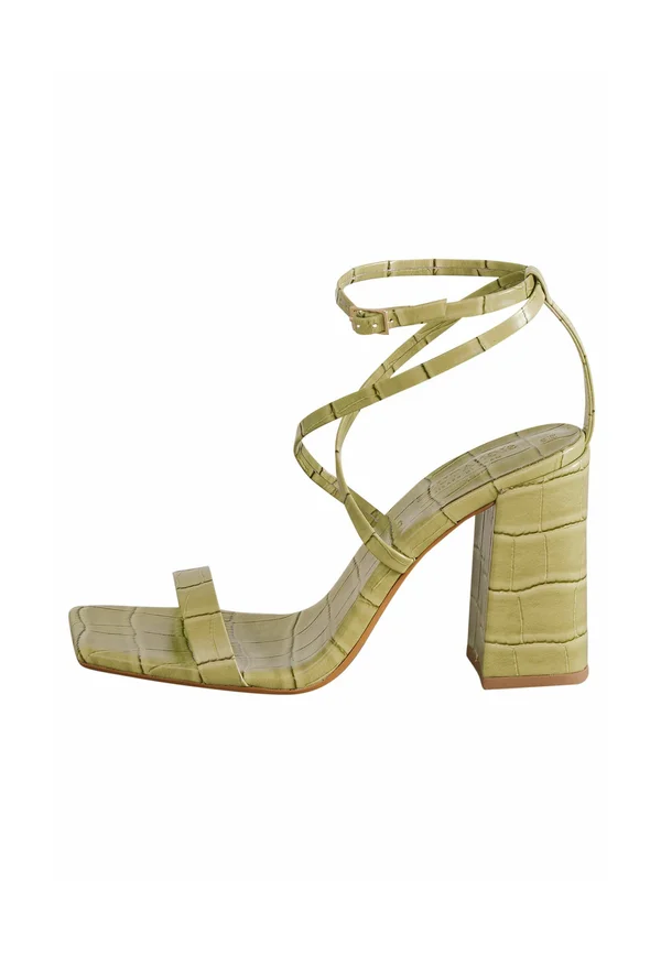 Riemensandalette - green