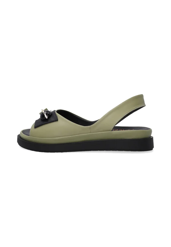 Riemensandalette - green