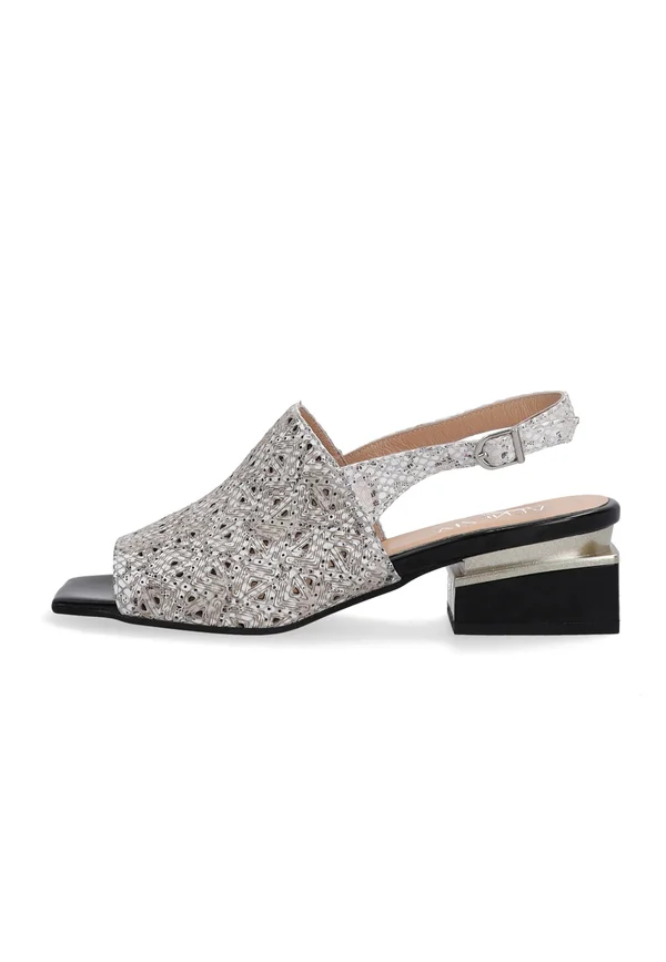 Riemensandalette - grey