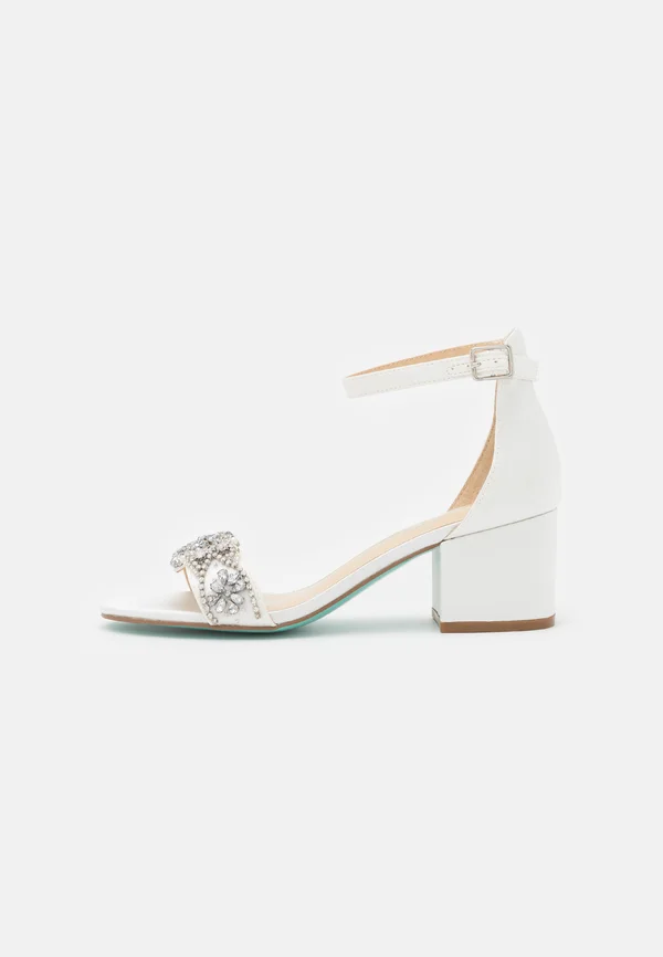 Riemensandalette - ivory