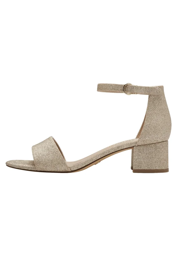 Riemensandalette - lt gold glam