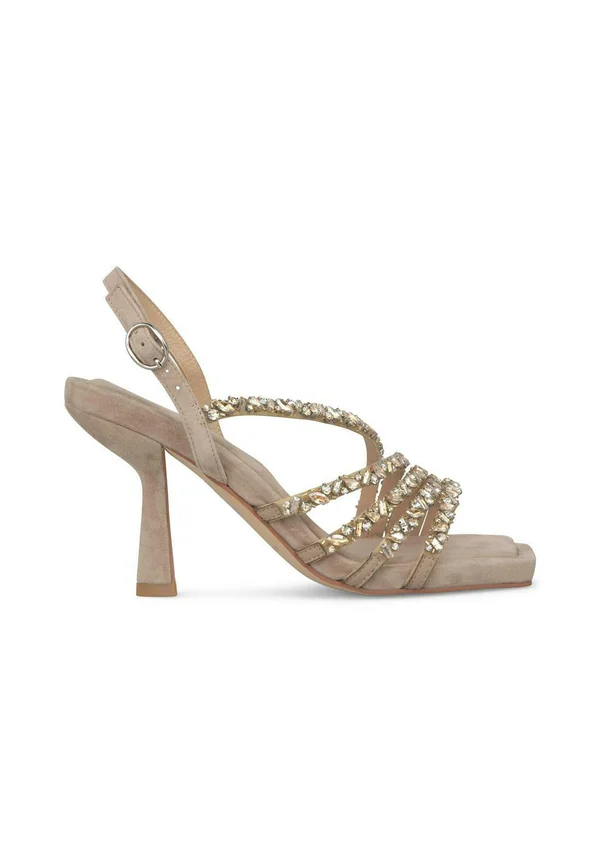 Riemensandalette - marrón claro